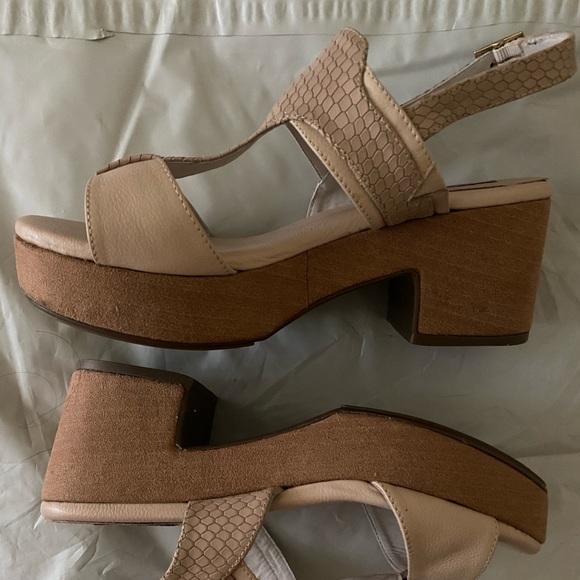 Platform Block Heel Sandals - Picture 4 of 4